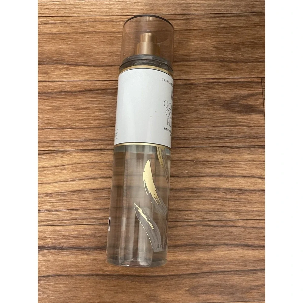 Bath & Body Works GOLDEN OCEAN PEARL Fine Fragrance Mist Body Spray 8 oz
